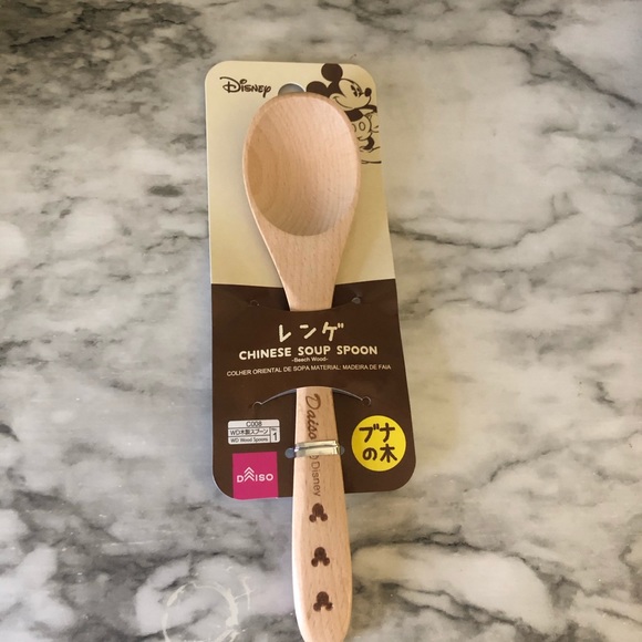Disney Other - New Disney Mickey Mouse Collectible Wood Spoon